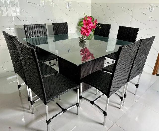 MESA DUBAI COM 08 LUGARES