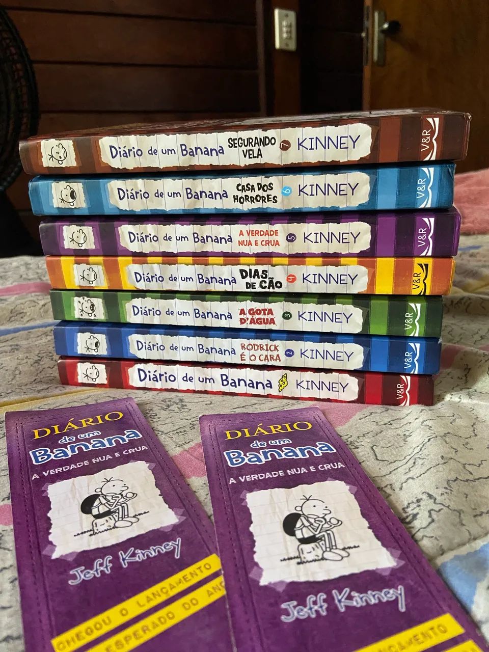 lote livros diário de um banana 