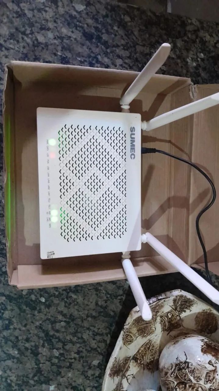 Roteador Ont xpon sumec t21 ac1200 4ge+usb+wifi sumec