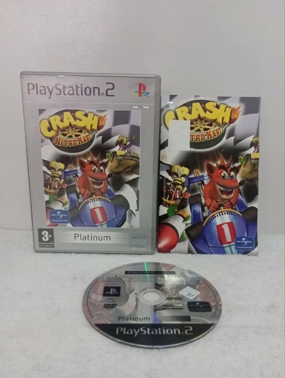 Crash Nitro Kart PLAY 2 PLATINUM PAL EUROPEU 