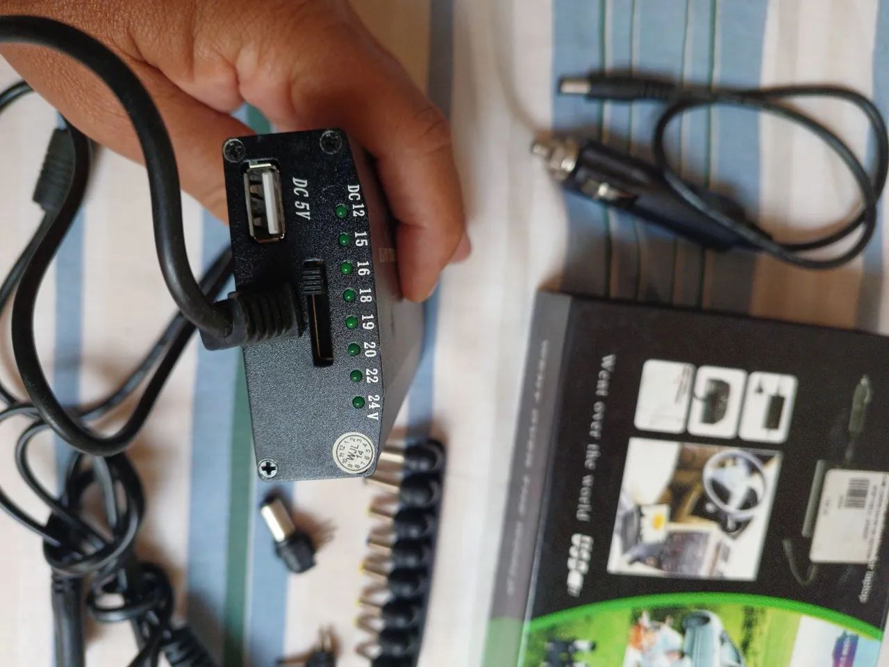 Fonte veicular,  carregador Notebook e outros   - Foto 3