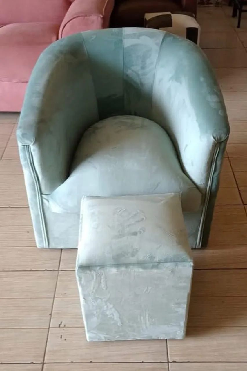 Poltrona 1 lugar com puff - Kit R$ 200,00 - Foto 3