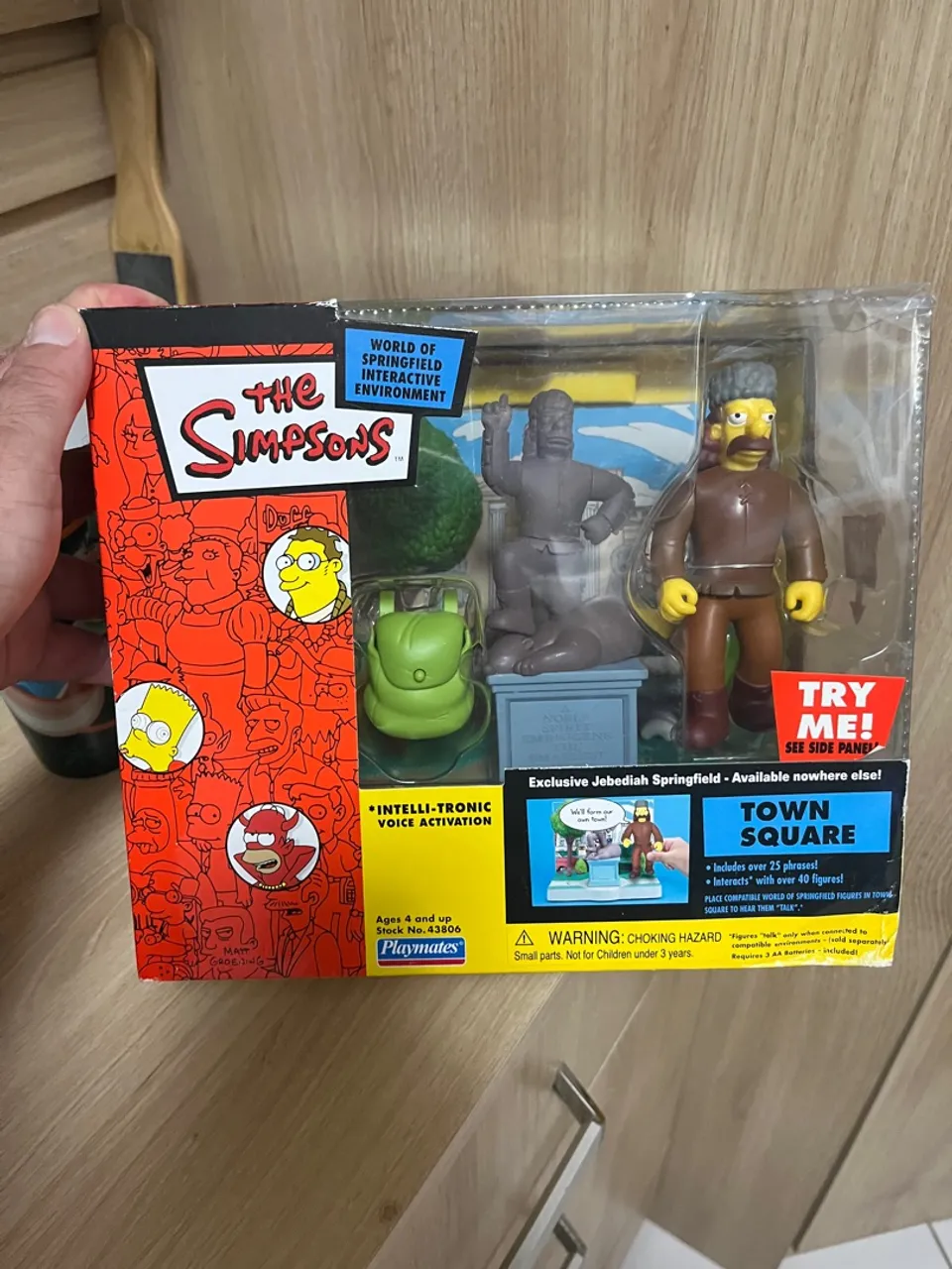 ITEM MAIS RARO DA COLEÇÃO DOS SIMPSONS Bonecos Colecionáveis Simpsons - Town Square