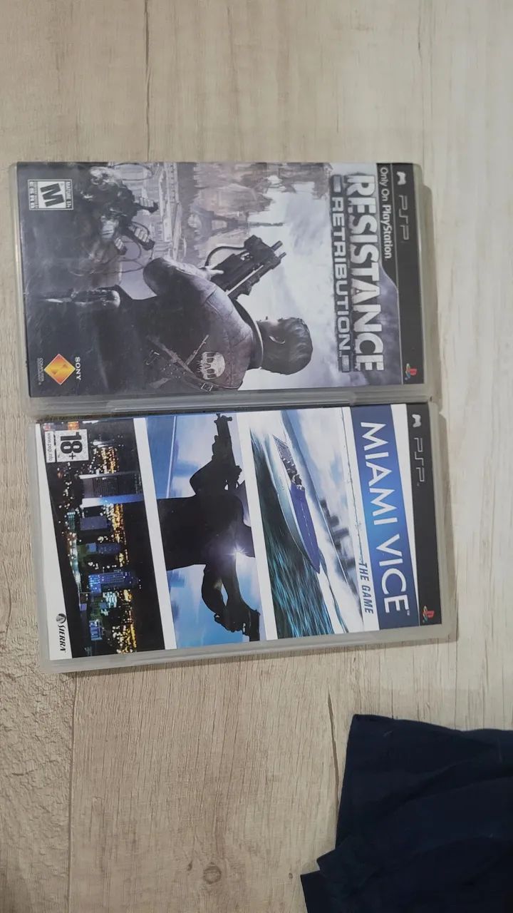 PSP Miami Vice & Resistance Retribution64294768112001124