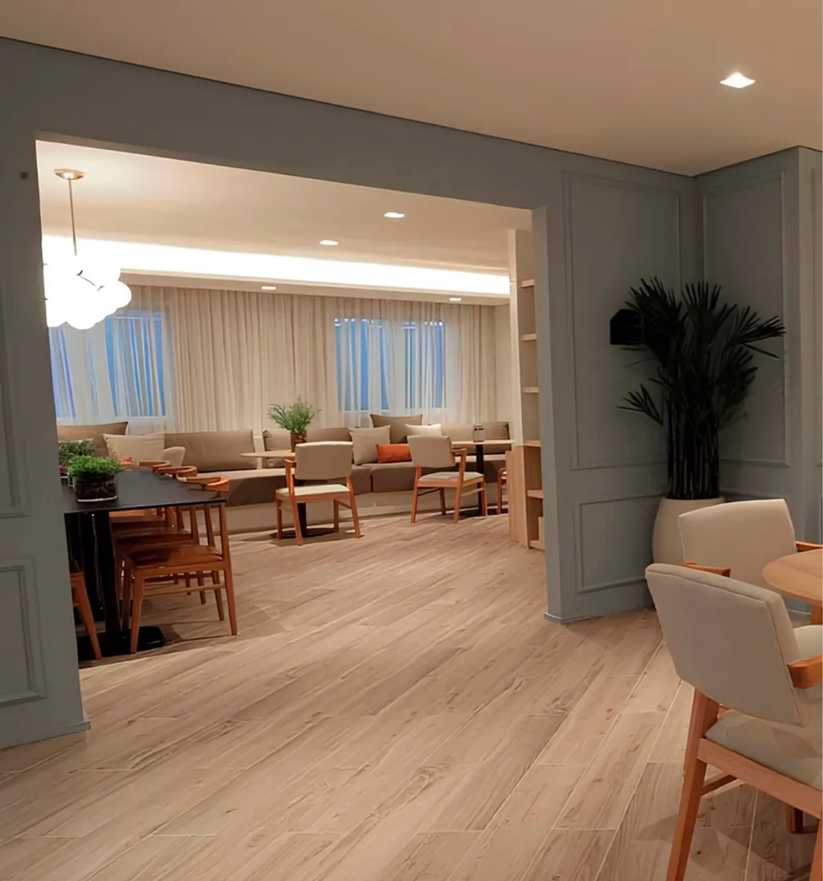 Piso de Madeira Clara para Ambientes Sofisticados