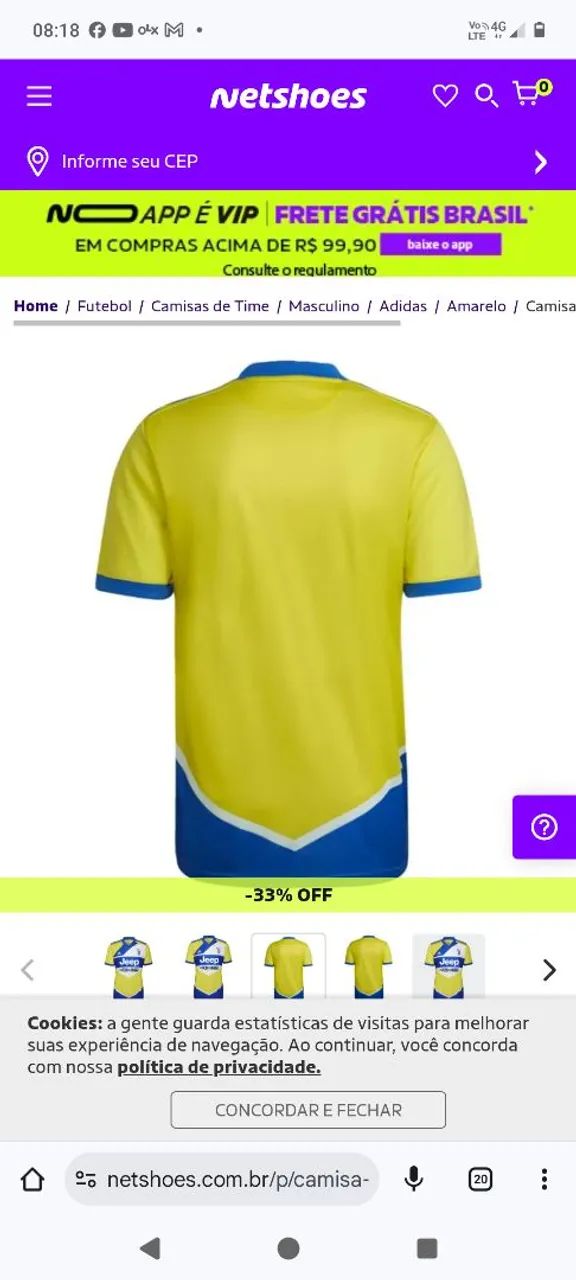 Futebol Netshoes Camisa Da Juventus Camisa Kappa Juventus