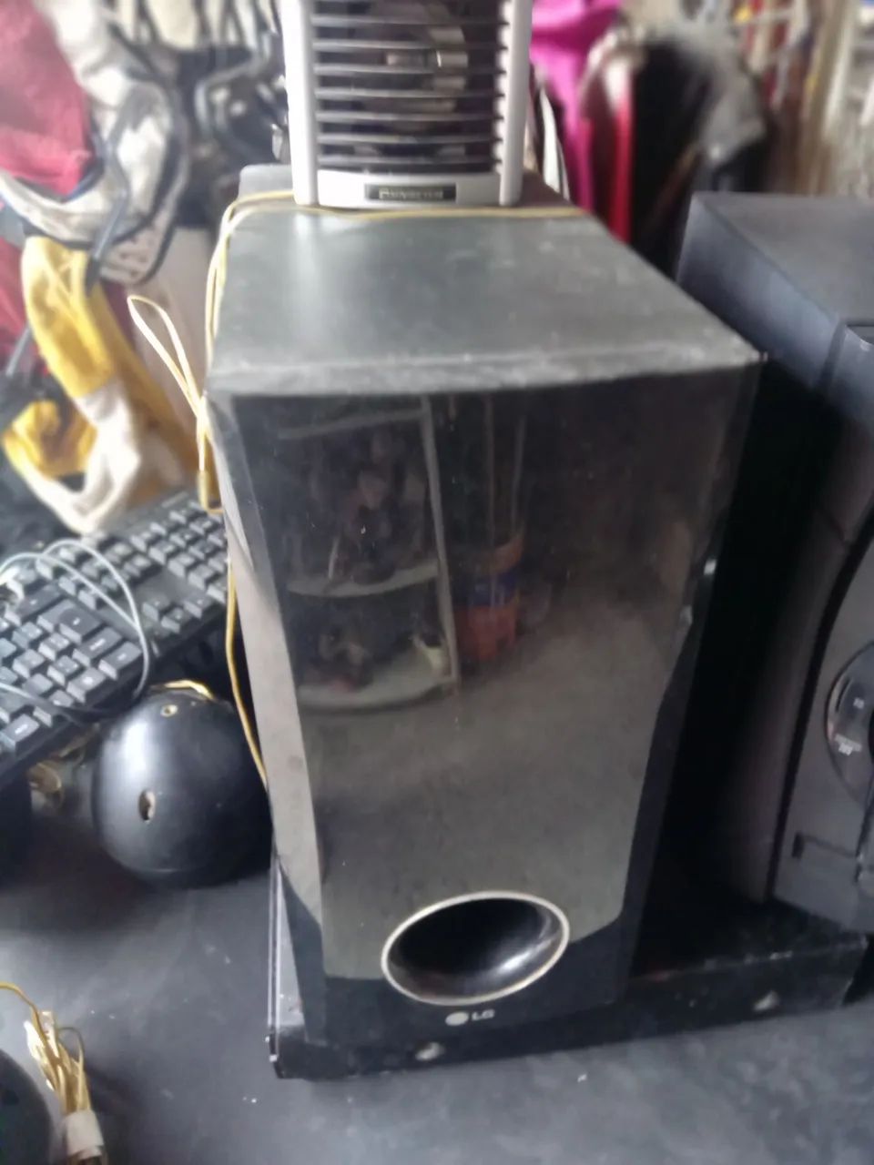 Micro sistem em perfeito estado, tudo funcionando perfeitamente  - Foto 4