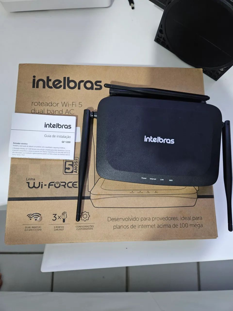 Vende-se roteador intelbras modelo GF1200(usado)