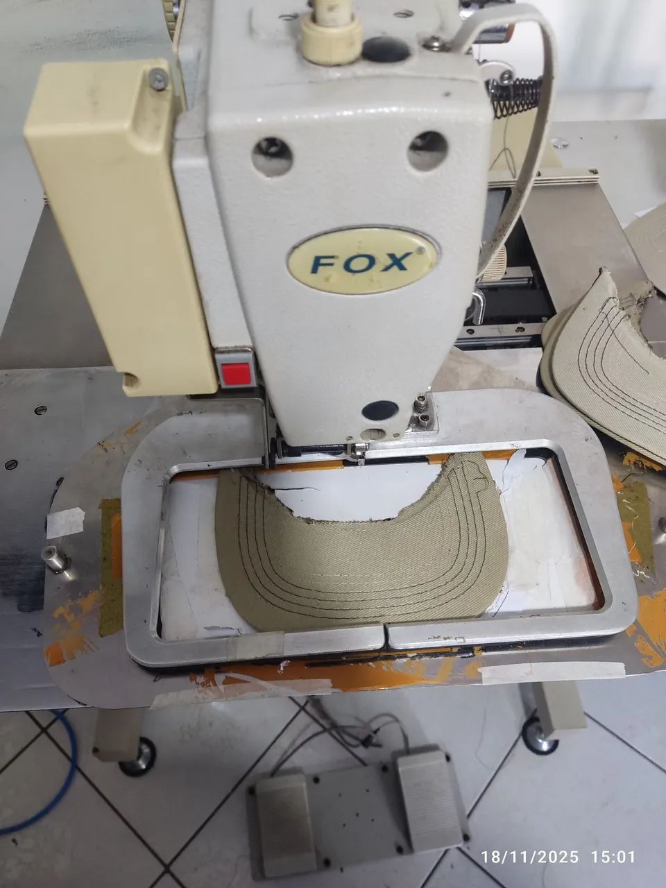 maquina de filigrana, passa costura na aba - Foto 4