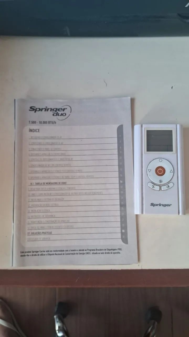 Controle Ar Condicionado Springer - Foto 2