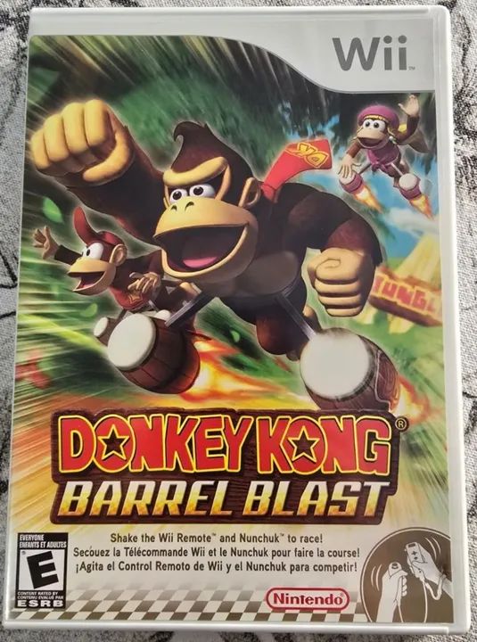 Donkey Kong Barrel Blast Wii