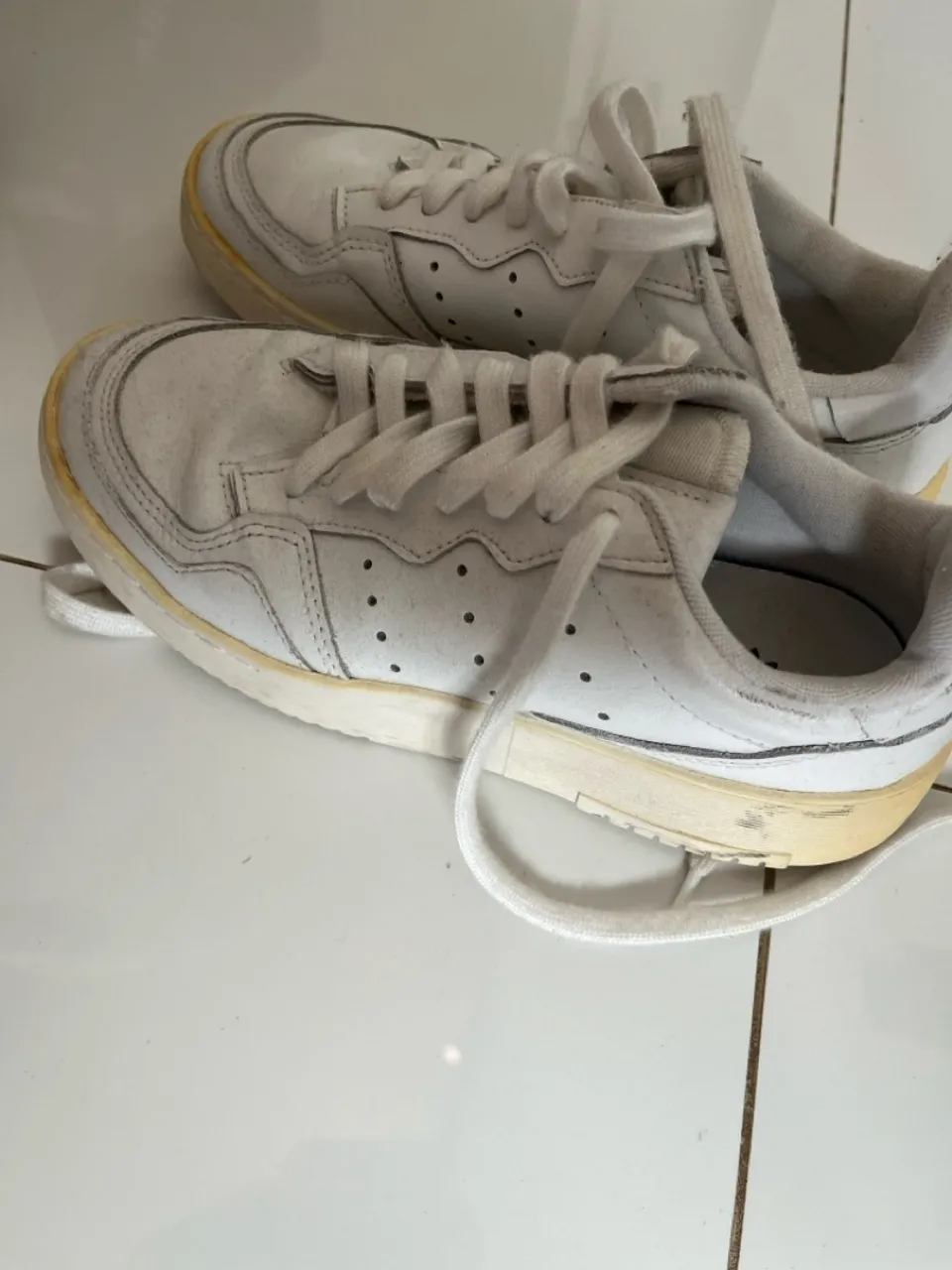 Tênis Adias Supercourt branco - Tam 34