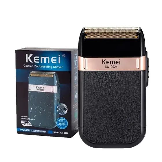 Maquina De Barbear Acabamento Shaver Kemei