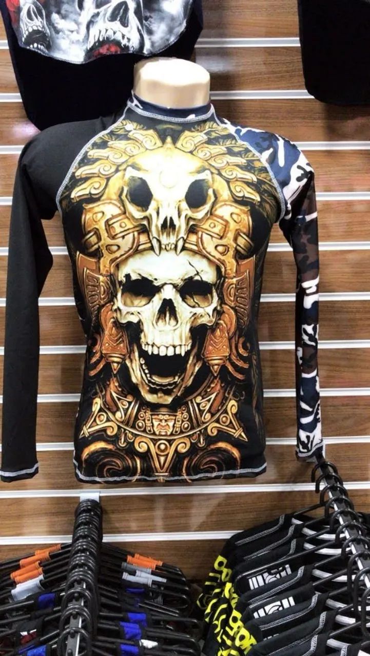 Camiseta de Manga comprida segunda pele 