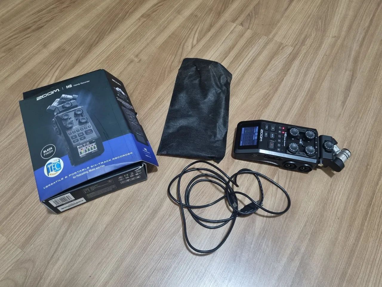 Gravador de Áudio Zoom H6 - Black - Foto 5