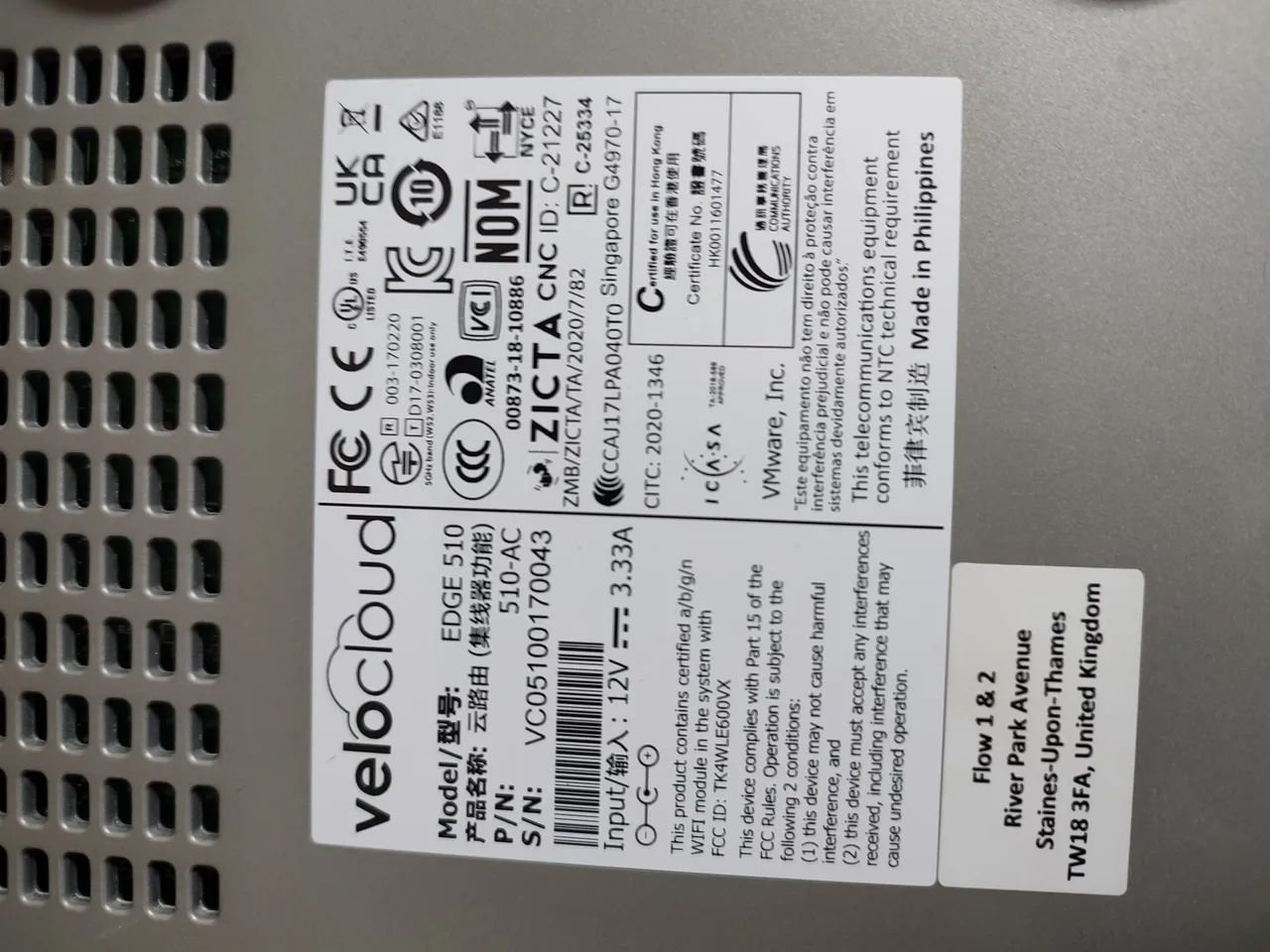 Roteador Velocloud Edge 510 sd-wan - Foto 3
