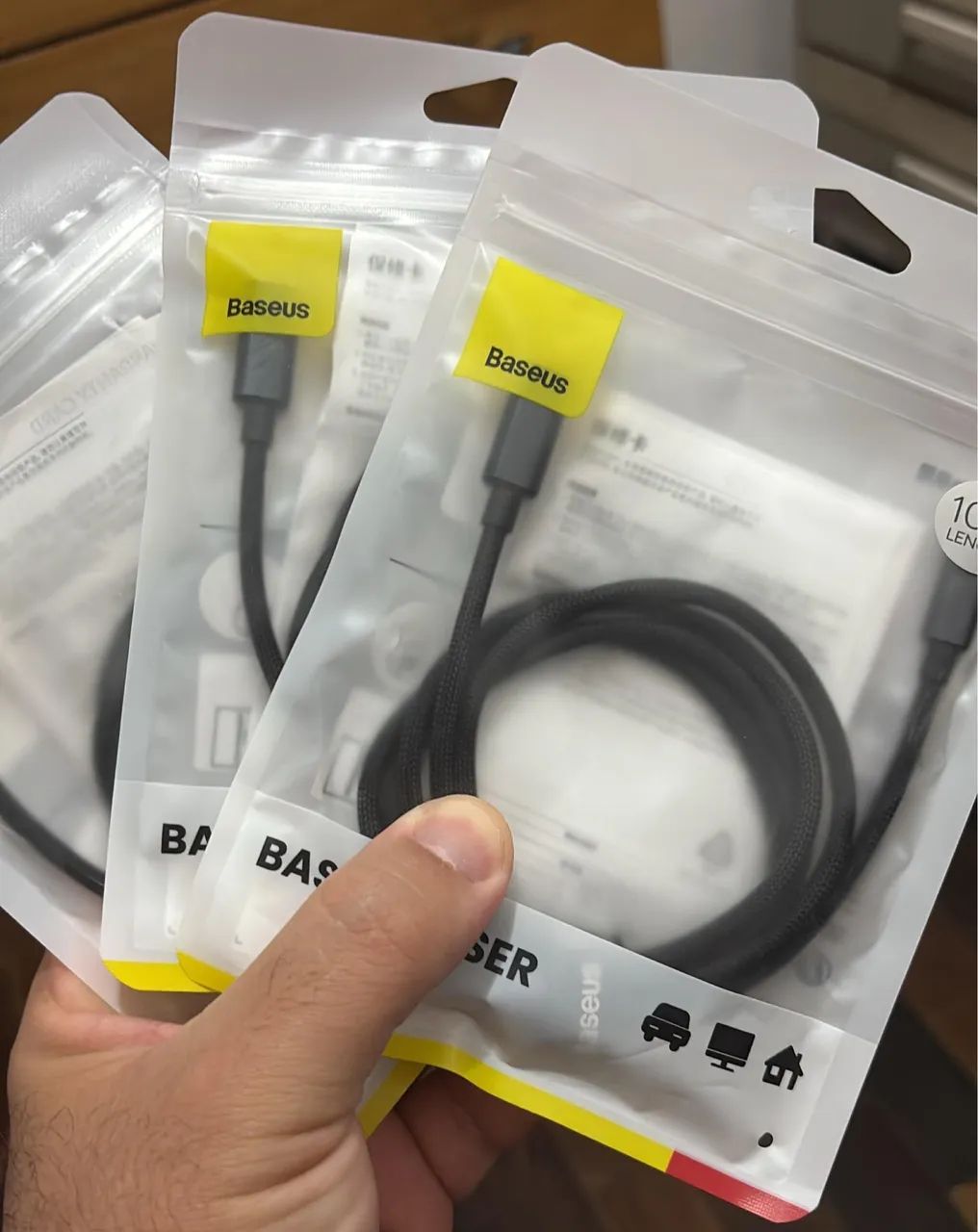 Cabos USB Tipo C para Lightining Baseus - Foto 2