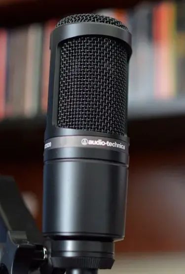 Microfone Audio-Technica AT2020 Condensador - Foto 3