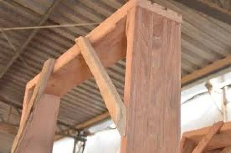 Batente de Madeira Angelim Novo - Foto 4