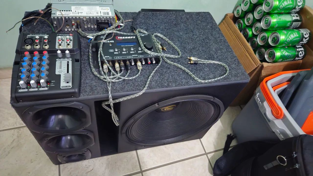 Som Completo - Woofer Eros 15 - Foto 3