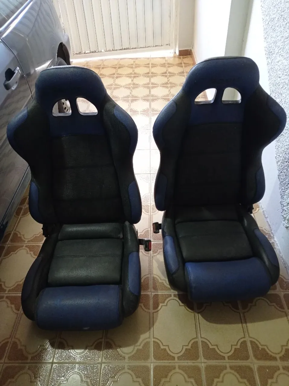 Par Bancos esportivos automotivos concha