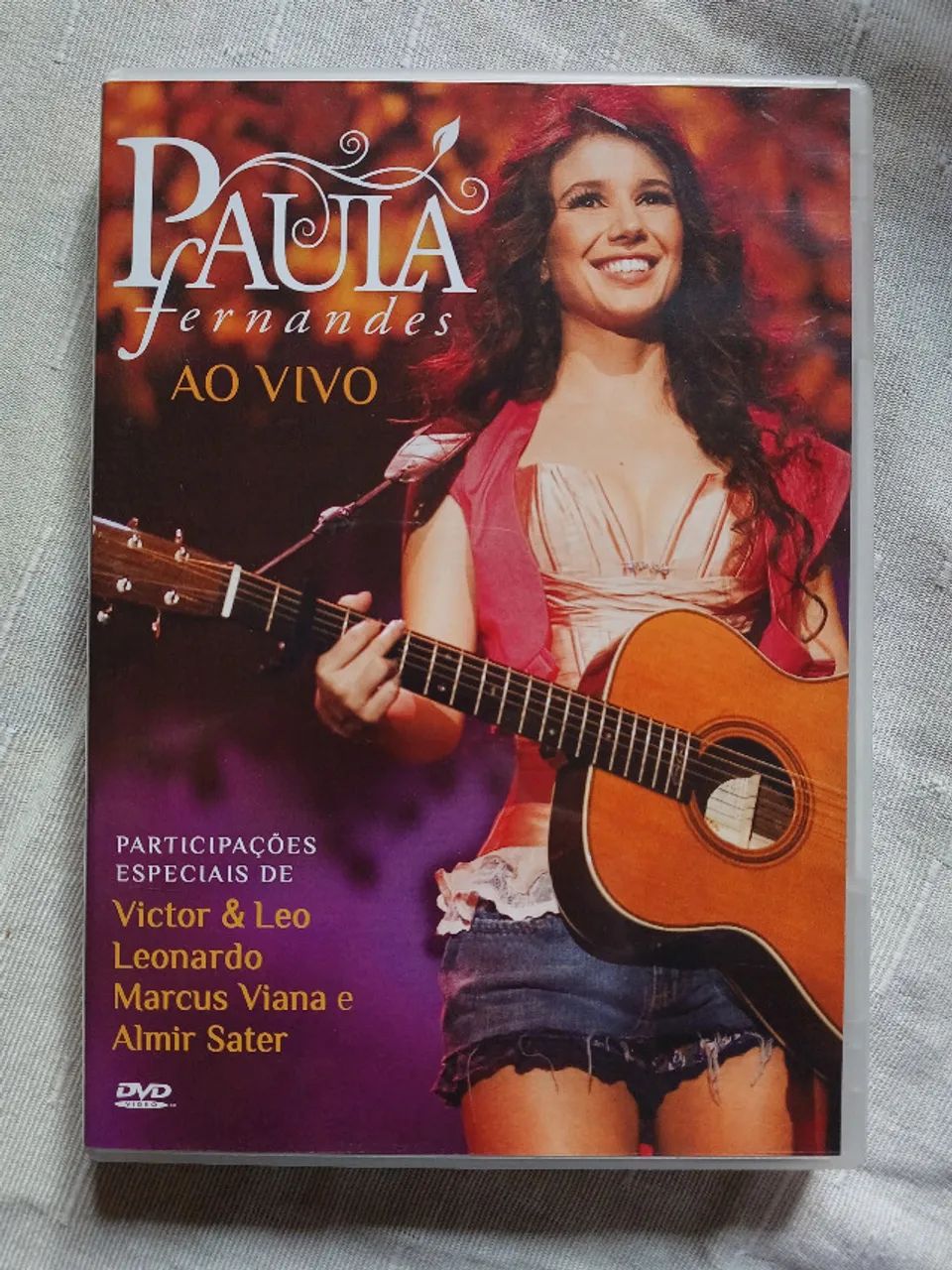 DVD Paula Fernandes - Ao Vivo - Ótimo Estado