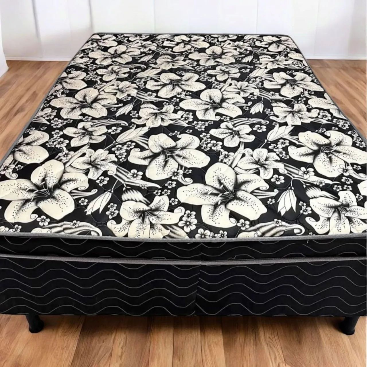 Cama unibox Casal Floral Elegante