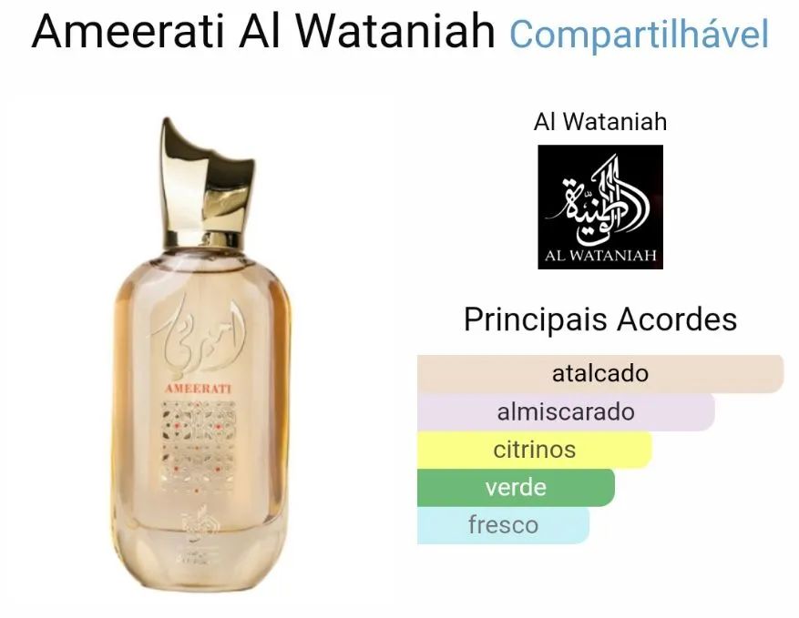 Perfume Árabe Ameerati -100% original- lacrados  - Foto 4