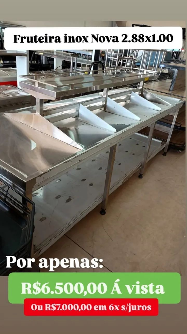 FRUTEIRA INOX NOVA