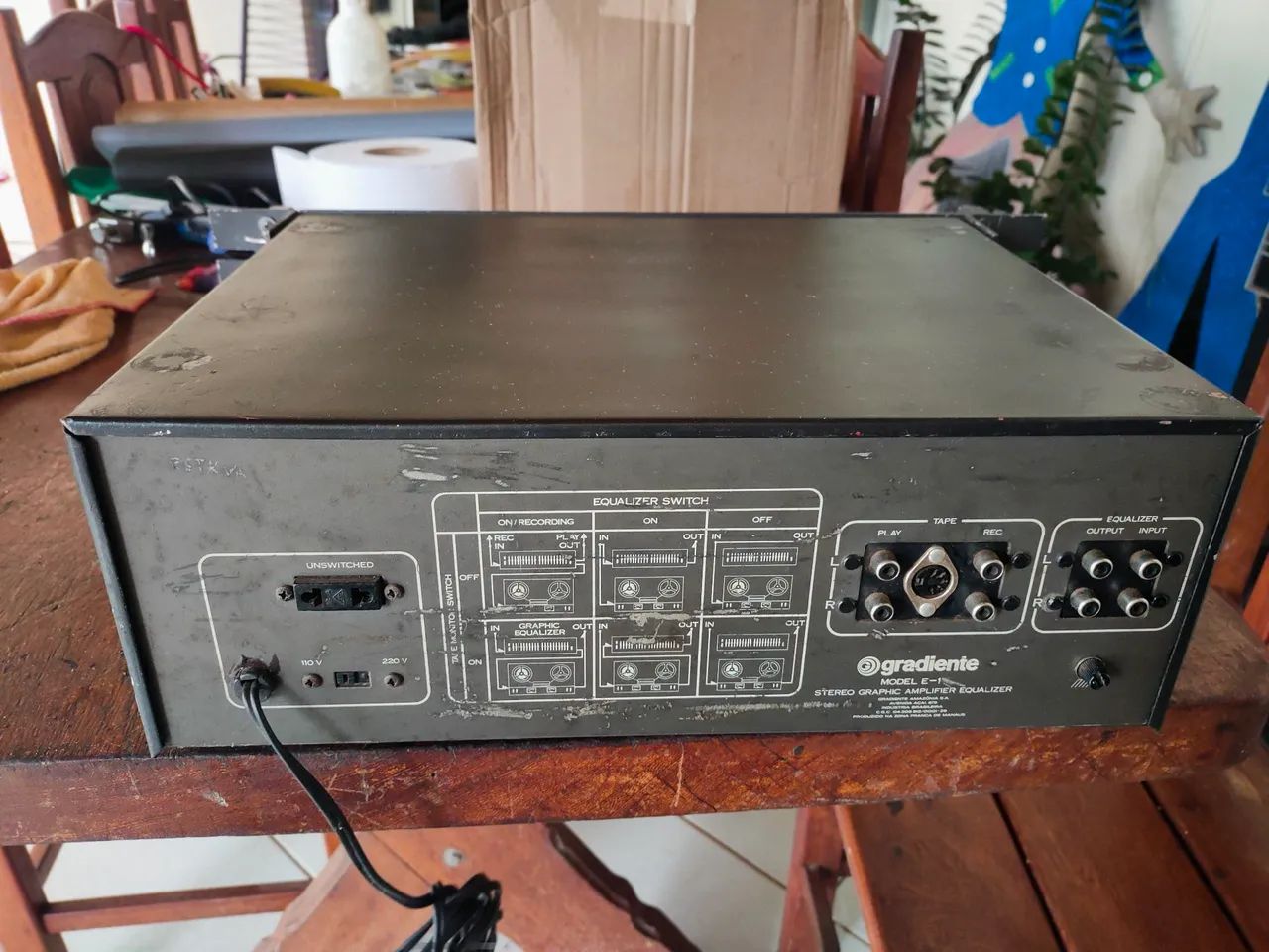 Gradiente E1 equalizador sistem one - Foto 3