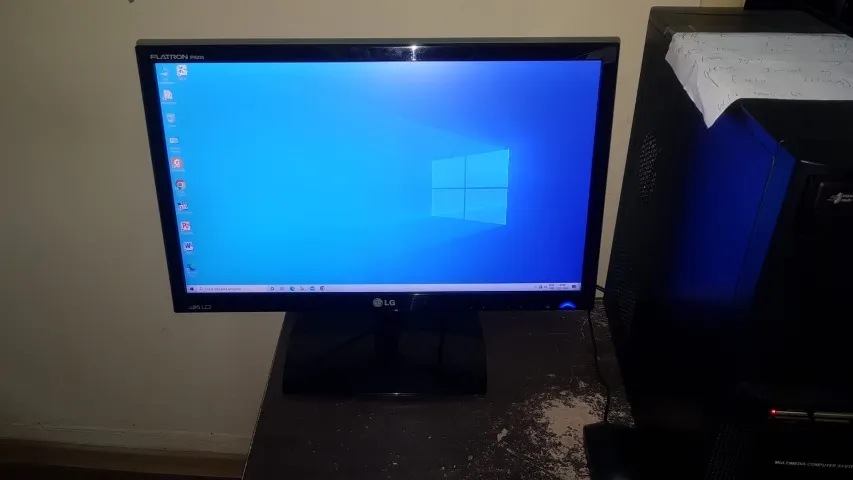 monitor 21.5 led lg full hd ips225v com hdmi vga e dvi
