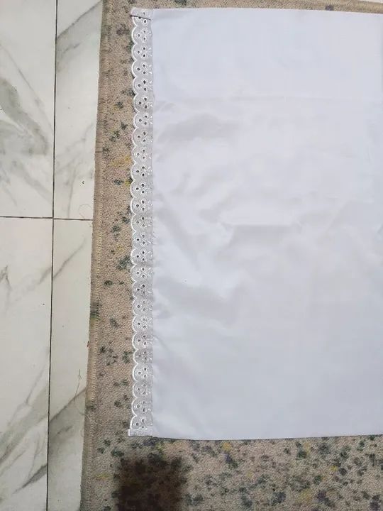 Fronha de cetim branco  - Foto 3