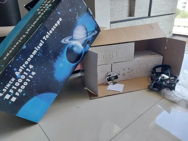 Telescópio Astronômico F1000114 Base Equatorial  - Foto 3