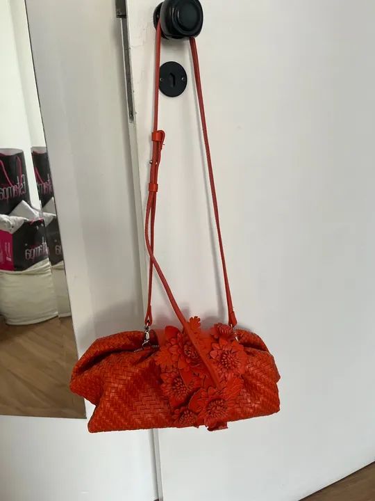 Bolsa em Couro Trançado - Foto 4