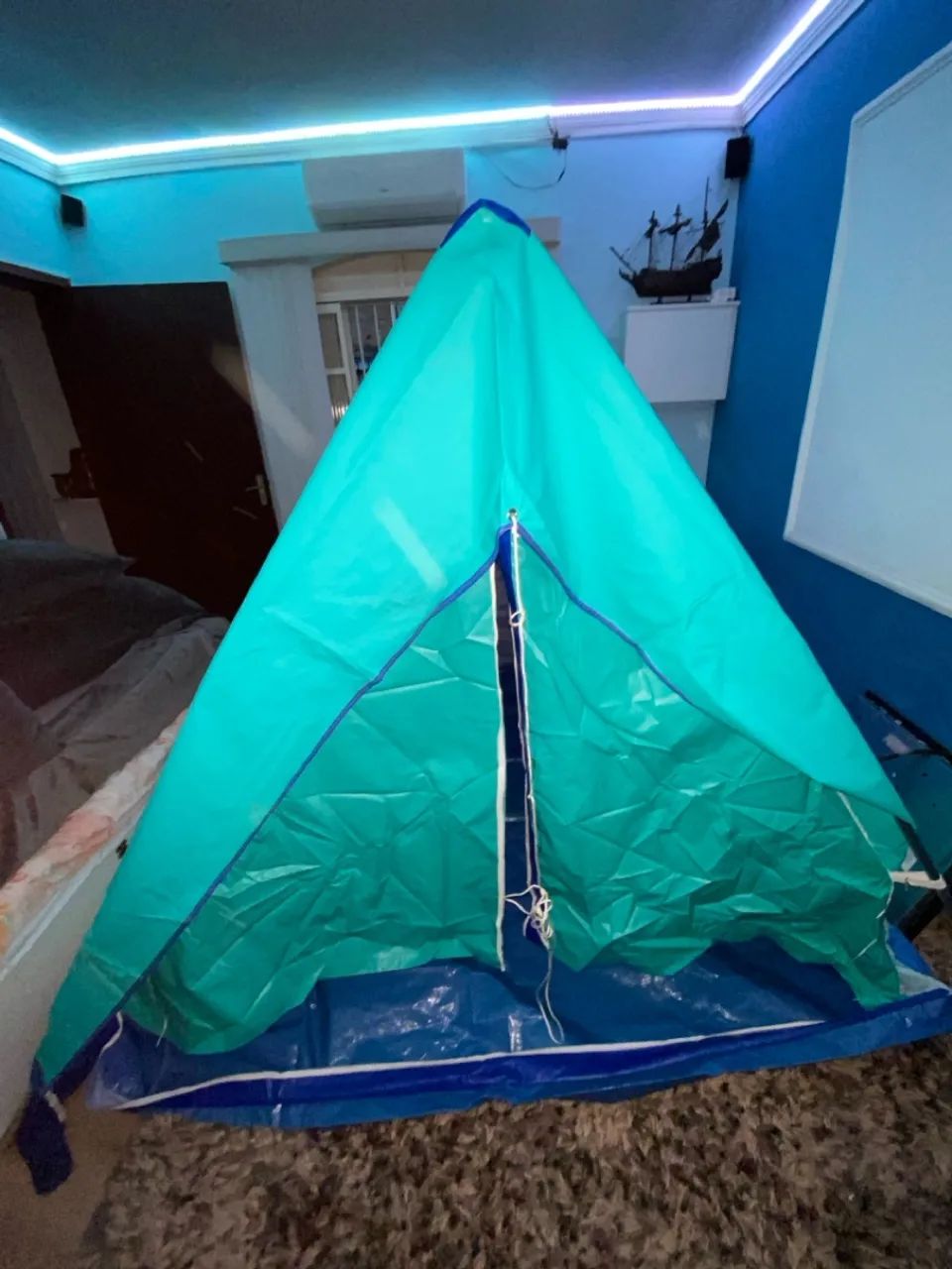 Barraca Canadense Panorâmica 5 Pessoas Nautika Para Camping (Usada) - Foto 3