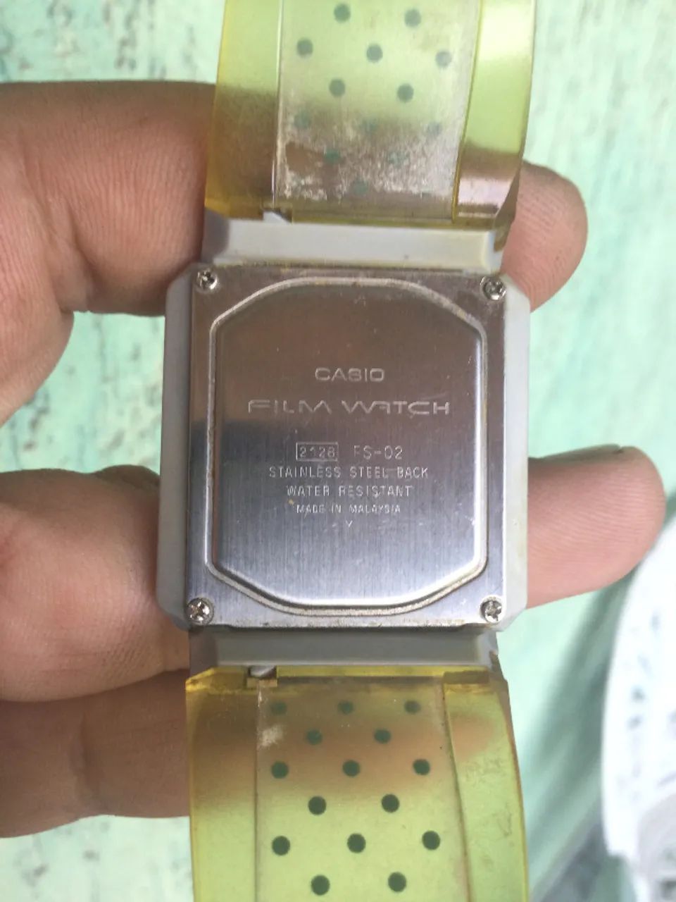 reogio antigo e raro casio film watch  fs-02 - Foto 2