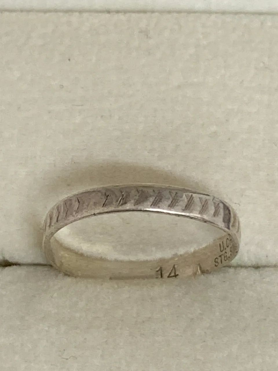 anel de prata aro 14 u.craft - Foto 5