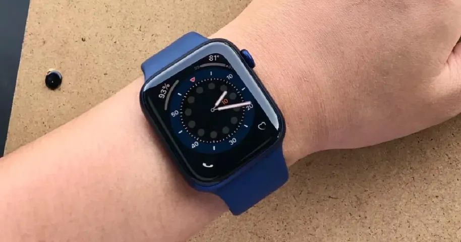 Apple Watch Serie 6 44 mm - Blue (Seminovo) - Foto 5