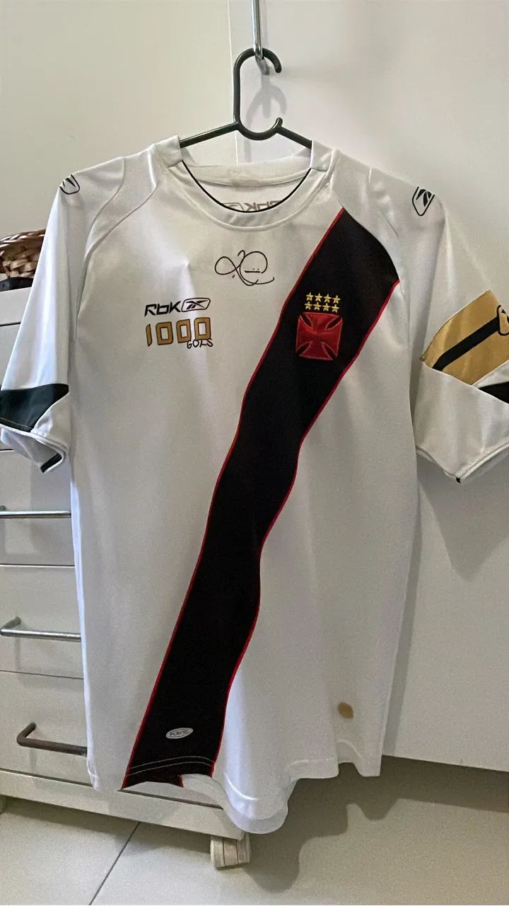 Camisa do Vasco 2007 Gol 1000 Romário - Foto 2