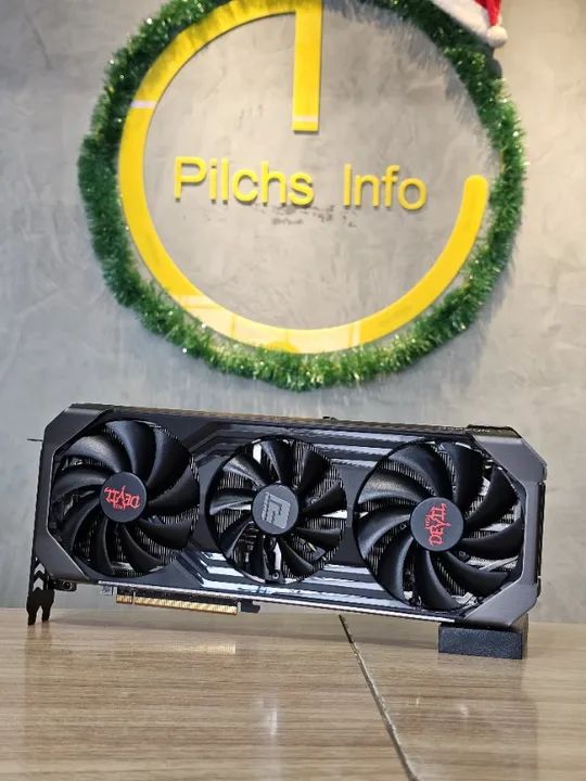 RX 6700 XT 12GB Red Devil - Loja física - Garantia - Olx Pay - Foto 2