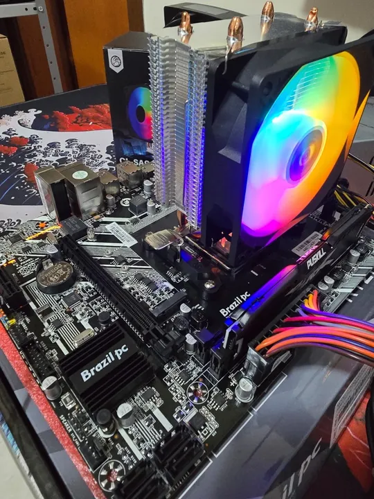 Kit Upgrade AMD Ryzen 5 2600 6/12 + B450M + 16GB DDR4 3200mhz - A&G Informática