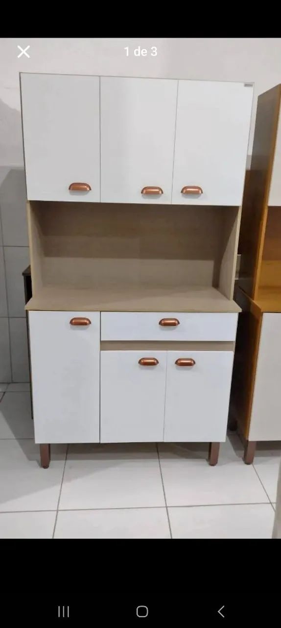 Cozinha Elisa 06 portas 01 gaveta 100% MDF  - Foto 2