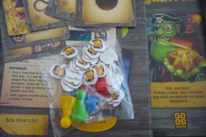 Jogo Capitão Jack Pott Completo Em Bom Estado - Foto 5