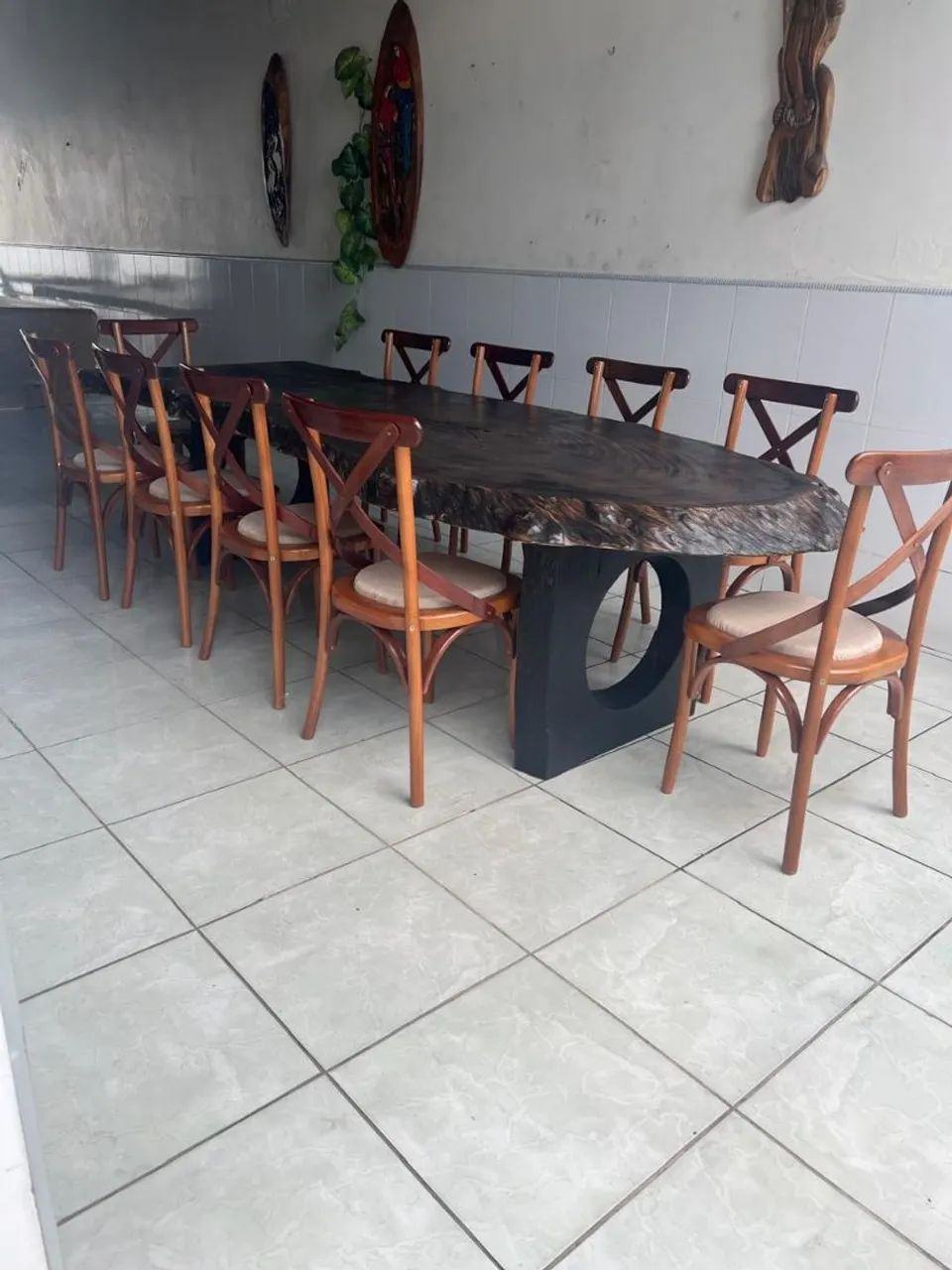 Mesa rústica - Foto 2