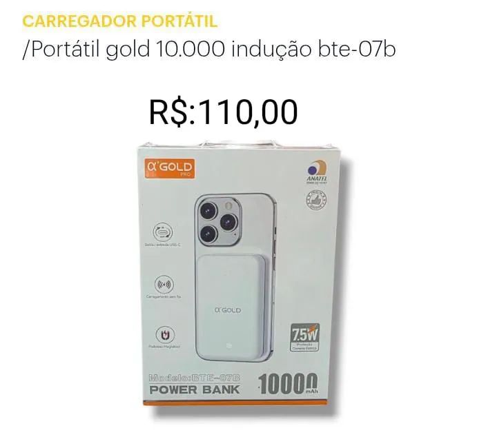 CARREGADOR PORTATIL
