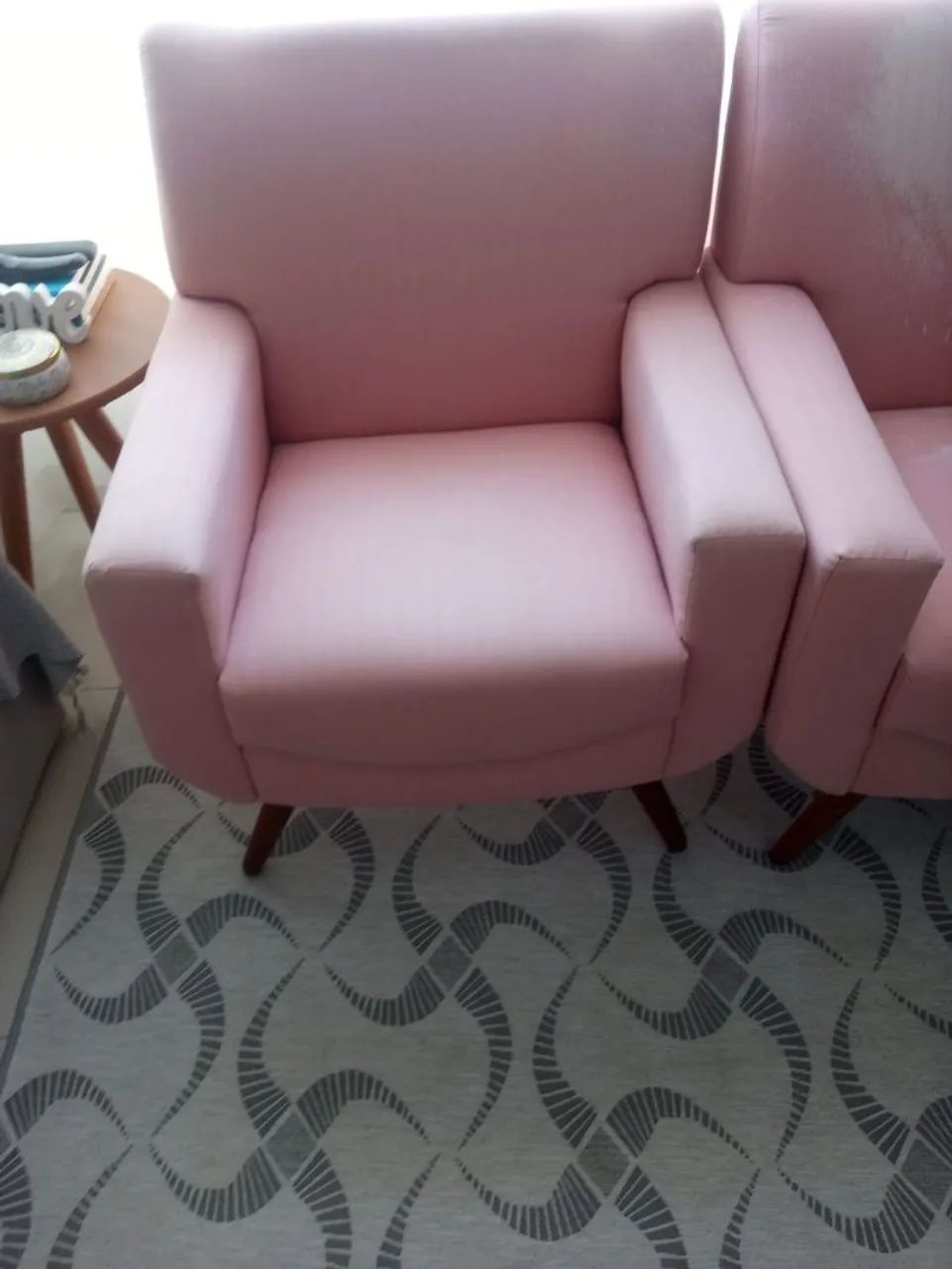 Pink Armchair