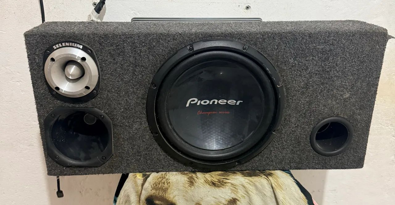 Caixa trio pioneer top com módulo ssl 2000