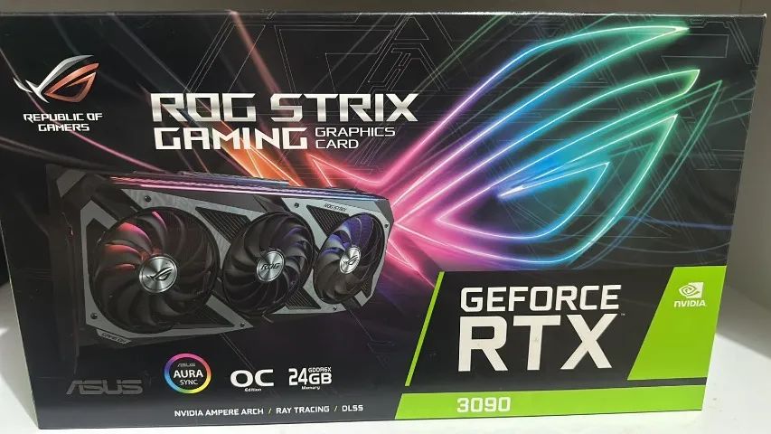 RTX 3090 24GB - ASUS ROG Strix64186562360450120