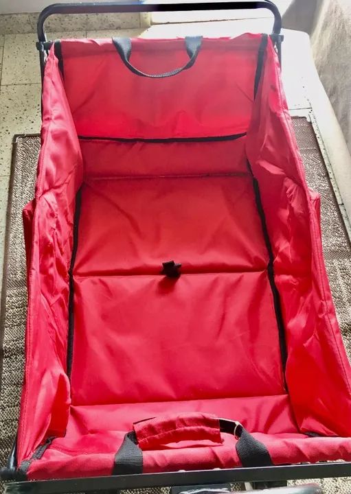 Carrinho Wagon dobrável e suporta até 80kg - Foto 2