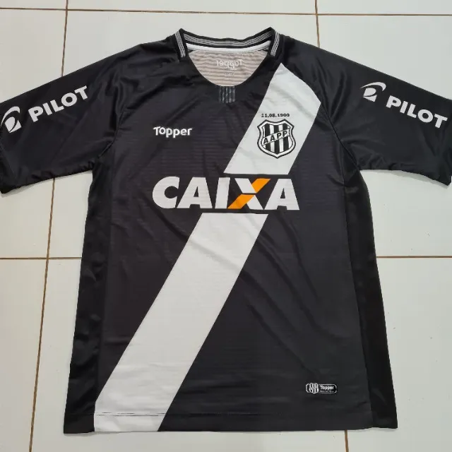 Camisa Ponte Preta Topper Preta Tamanho G